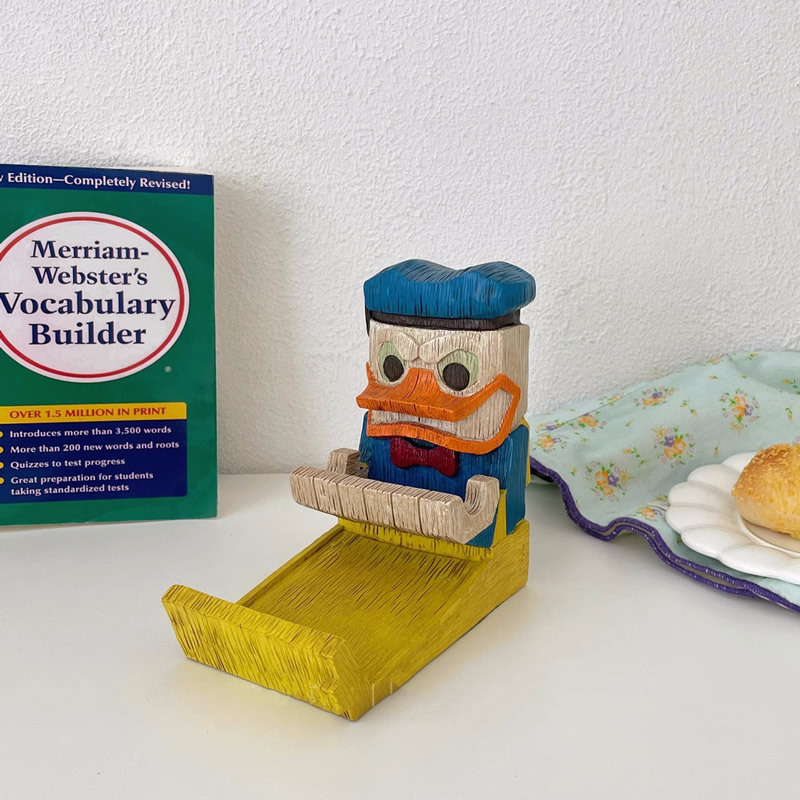 Abstract Duck Phone Stand - Unique Gift