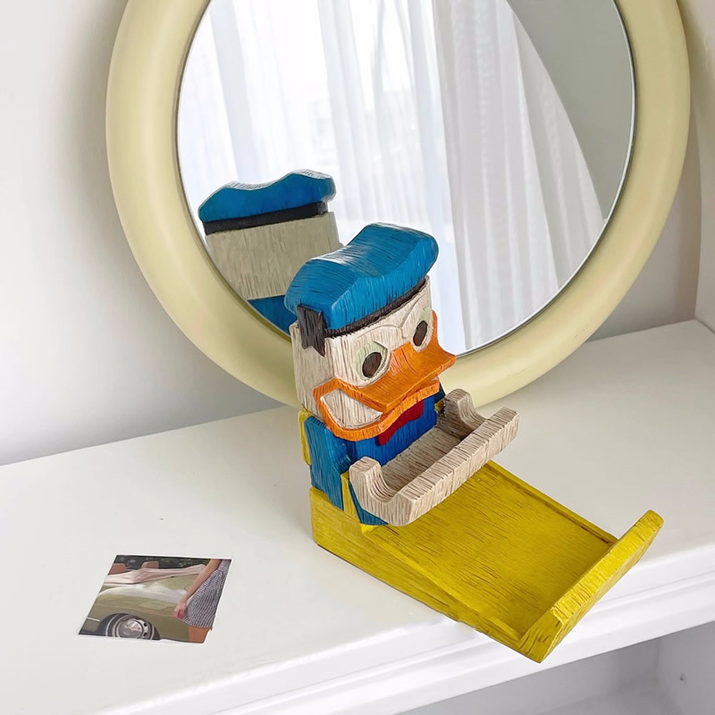Abstract Duck Phone Stand - Unique Gift