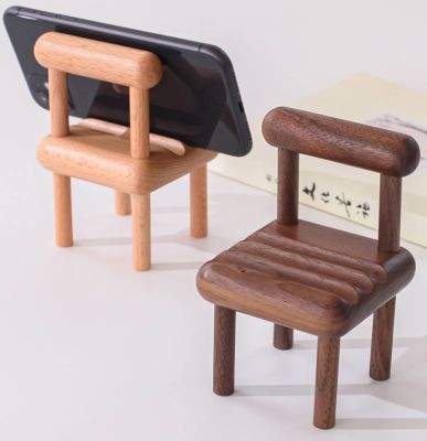 Creative Mini Wooden Phone Holder