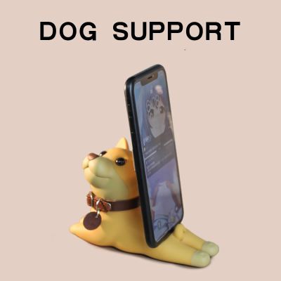 Cartoon Shiba Inu Husky Dog Phone Holder