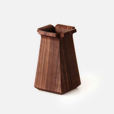  Classical Square Wood Pen Holder