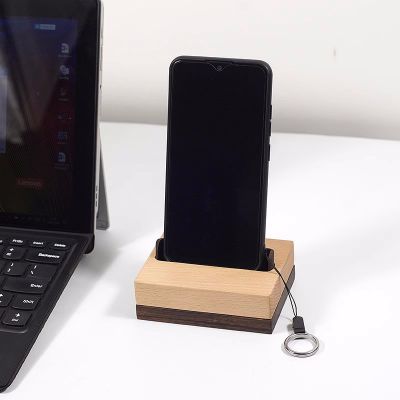 Creative Wooden Phone Stand - Phone Charging Holder