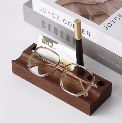 Office Wooden Pen Holder,Business Card Box,Desktop Organize