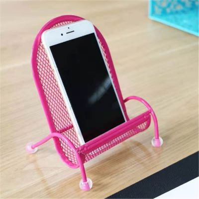 Mini Metal Chair Phone Holder