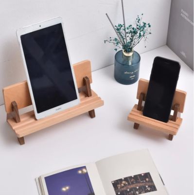 Wooden Chair Phone Stand - Portable and Detachable