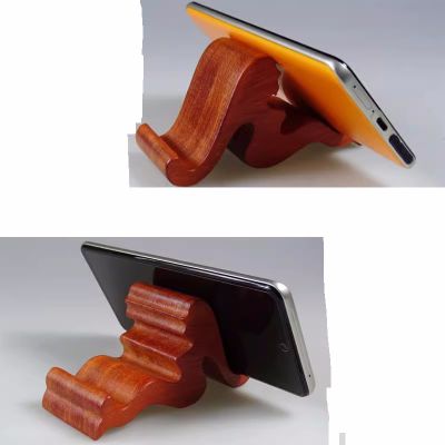 Wooden Mermaid Phone Stand - Fun Stuffs Wooden Phone Holder