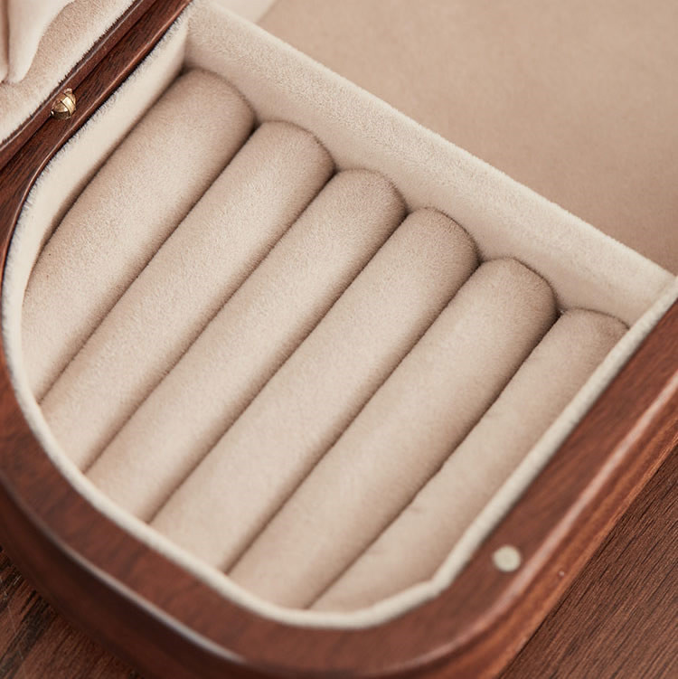 Exquisite Wooden Bear Jewelry Storage Box - Creative Gift For Girls Festivals