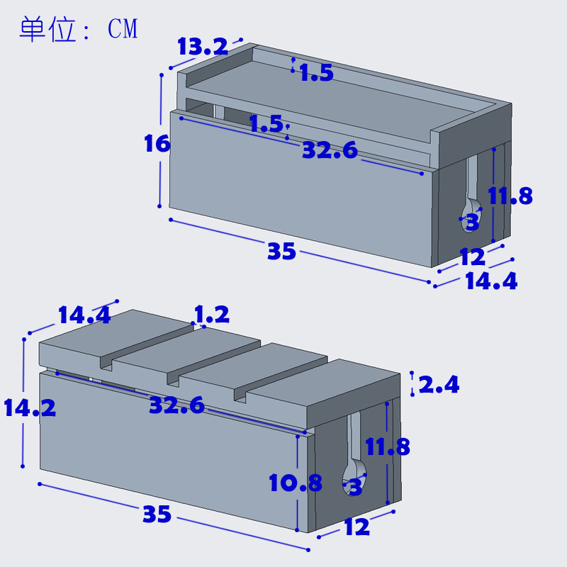 Minimalist Wooden Power Socket Organizer With Phone Stand