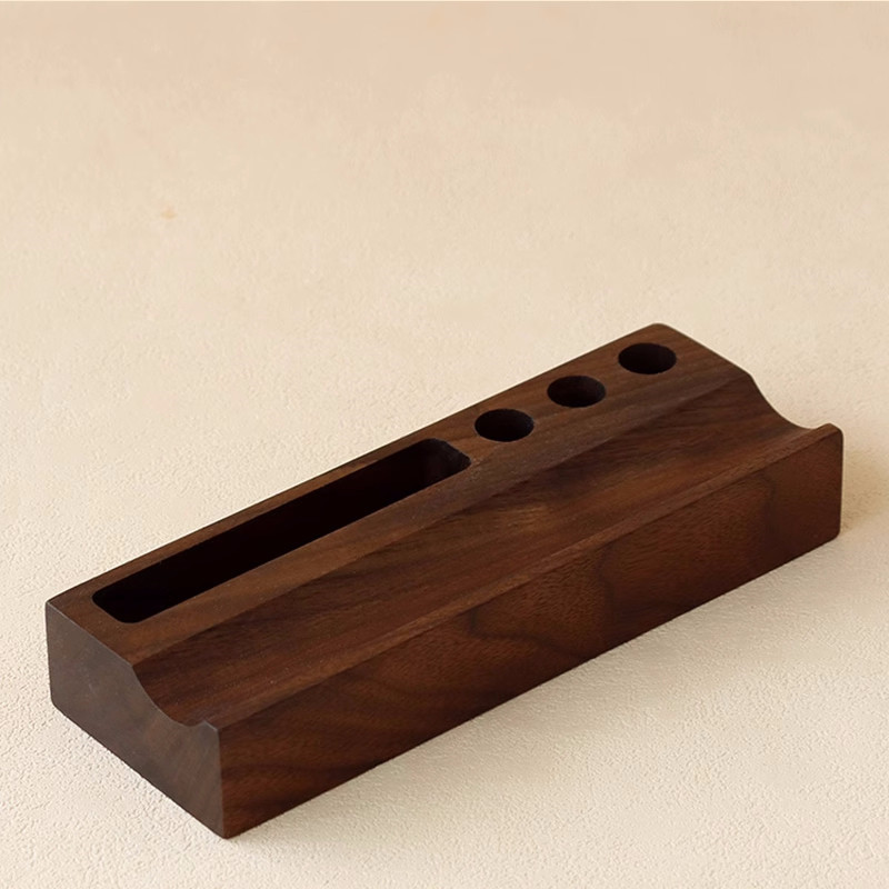 Office Wooden Pen Holder And Business Card Box