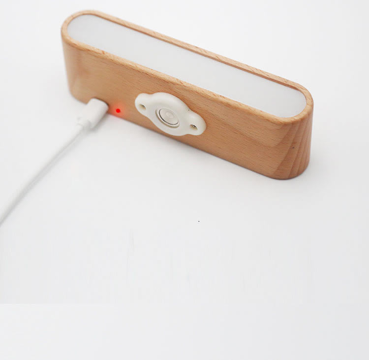 Wall Wooden Lamp - Portable And Wall-Mounted With Charging