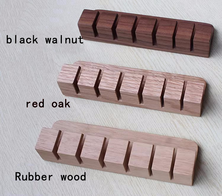 Wall Wooden Usb Cable Organizer Rack