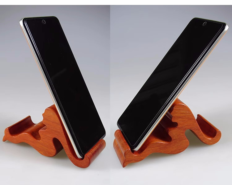 Wooden Mermaid Phone Stand - Fun Stuffs Wooden Phone Holder