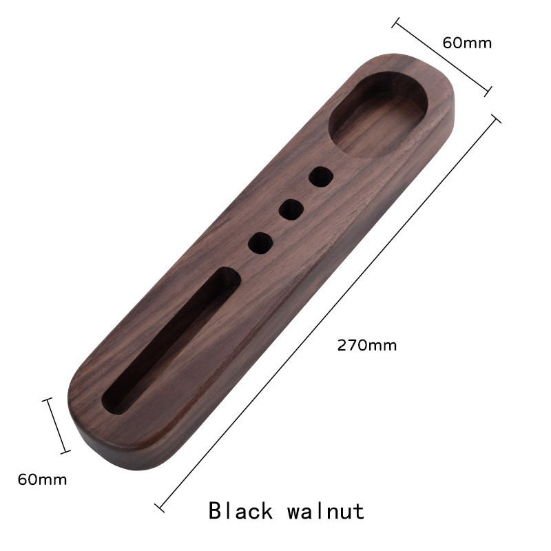 Wooden Multifunctional Pen Holder, Phone Holder, Office Stationery Storage